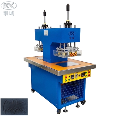KY-0202 Металлическая синий цвет Силиконовая рельефная машина для нанесения на этикетки одежды