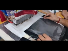 Машина для резки футболок и одежды 5кВт ПВХ полуавтоматическая